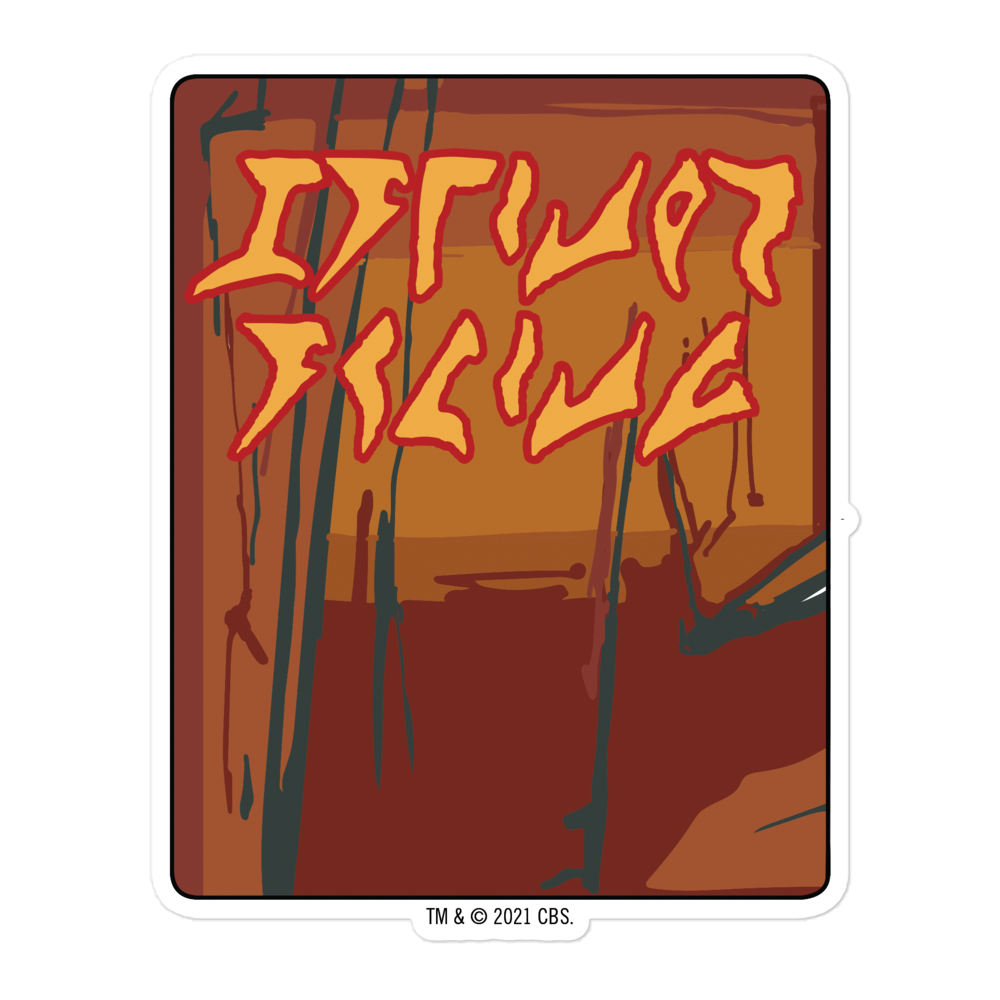 Star Trek: Lower Decks Acid Rock Album Cover 5 Die Cut Sticker