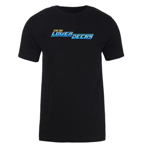 Star Trek: Lower Decks Logo Erwachsene T-Shirt mit kurzen Ärmeln