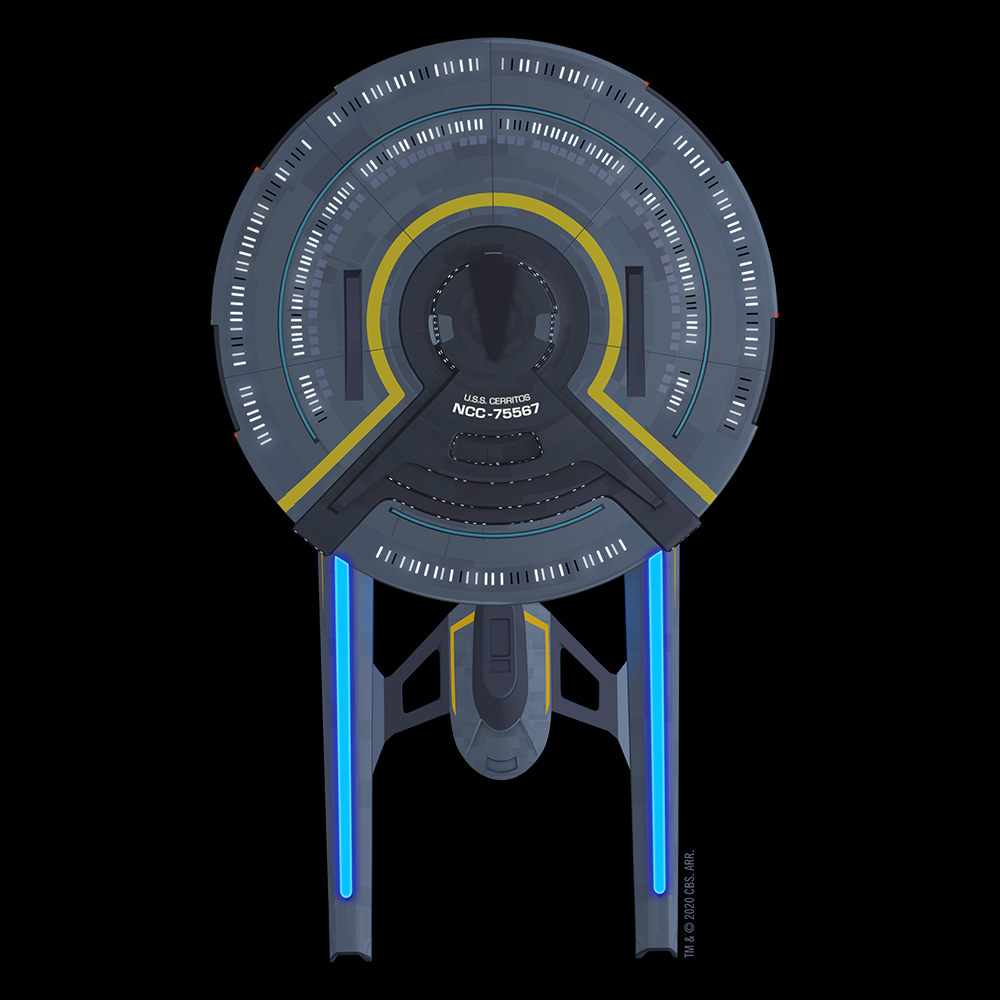 Star Trek: Lower Decks NCC-75567 T-Shirt à manches courtes pour adultes
