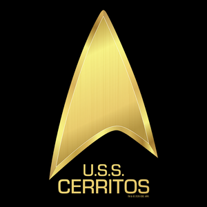 Star Trek: Lower Decks U.S.S Cerritos Adultos Camiseta de manga corta