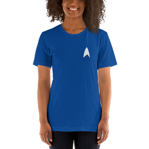 Star Trek: Lower Decks Weltraum Die lustigste Grenze Blau Unisex Premium T-Shirt