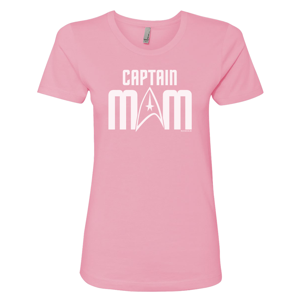 Star Trek: The Original Series Captain Mom Women's Short Sleeve T-Shirt