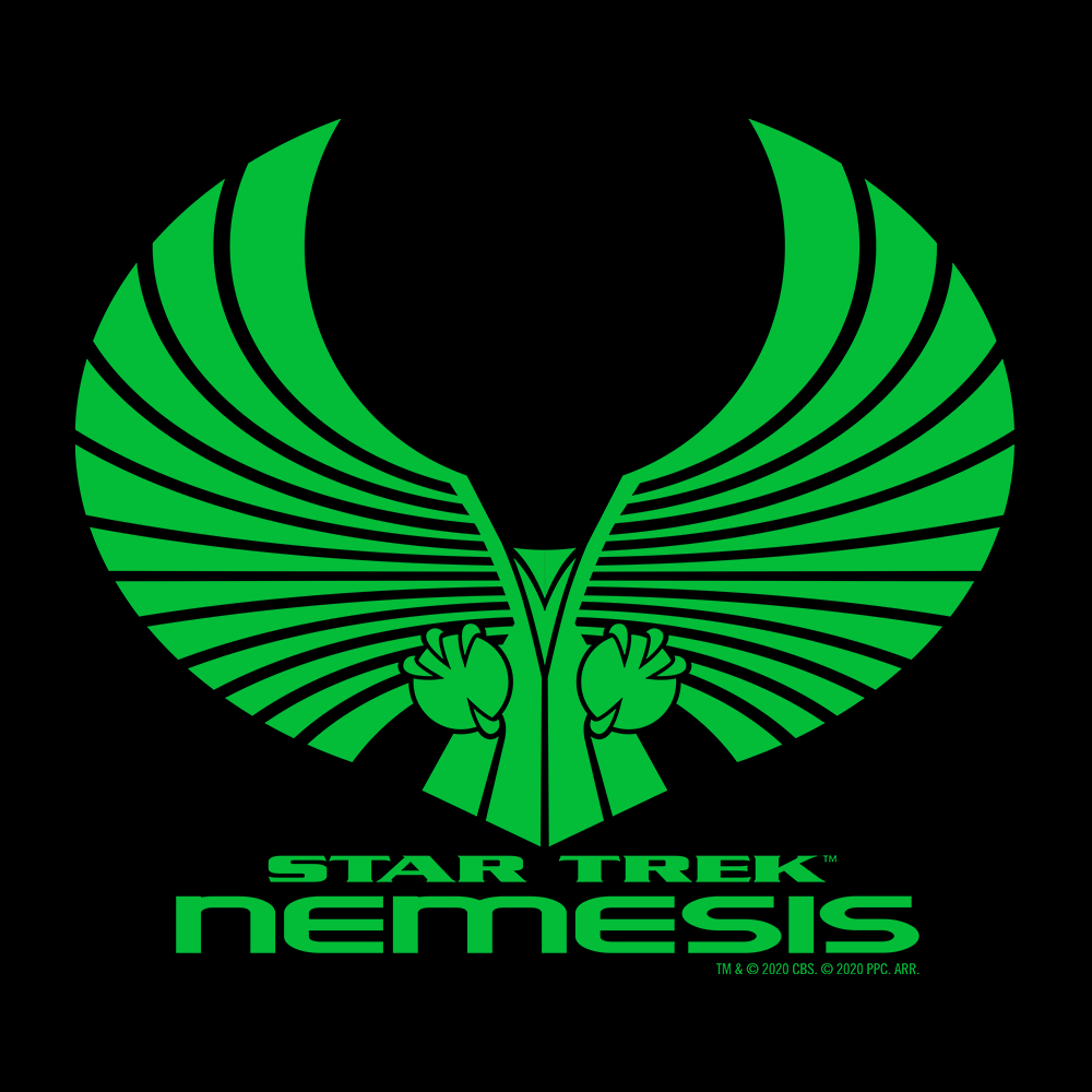 Star Trek X: Nemesis Logo Adult Short Sleeve T-Shirt