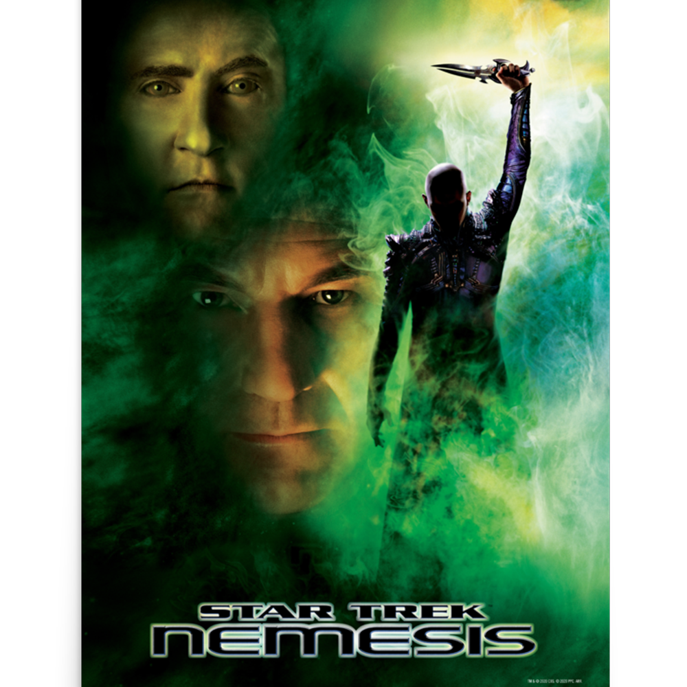 Star Trek X: Nemesis LOGO Premium Satin Poster