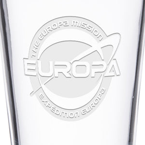 Star Trek: Picard Europa Mission Laser Engraved Pint Glass