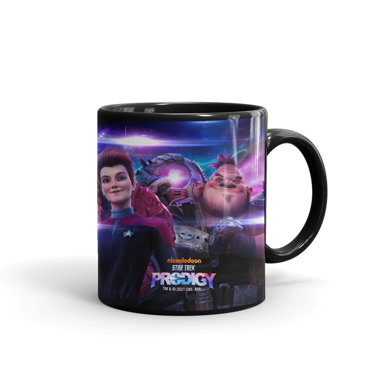Star Trek: Prodigy Key Art 2 Black Mug
