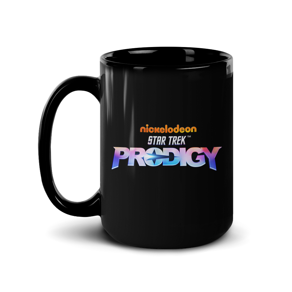 Star Trek: Prodigy Logo Black Mug