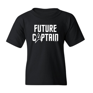 Star Trek: The Original Series Camiseta de manga corta Future Captain para niño