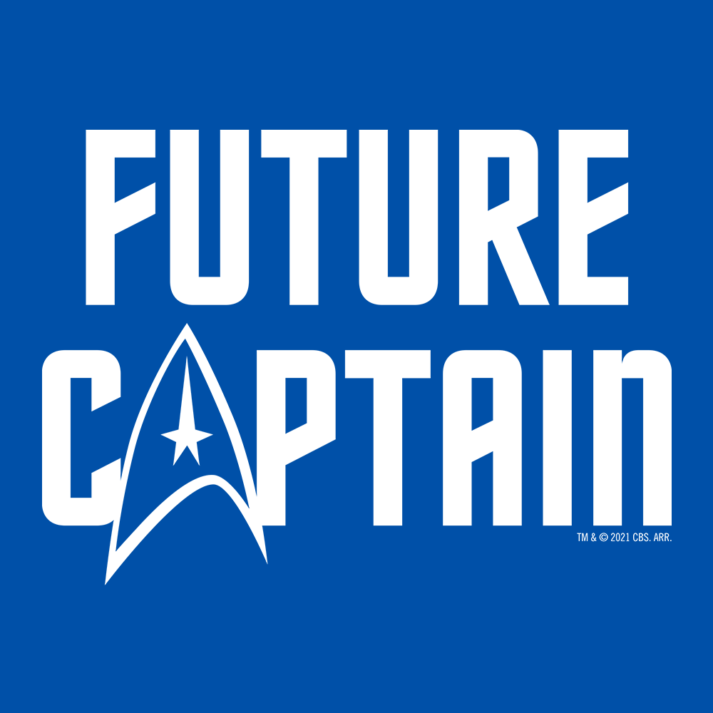 Star Trek: The Original Series Future Captain Kids Short Sleeve T-Shirt