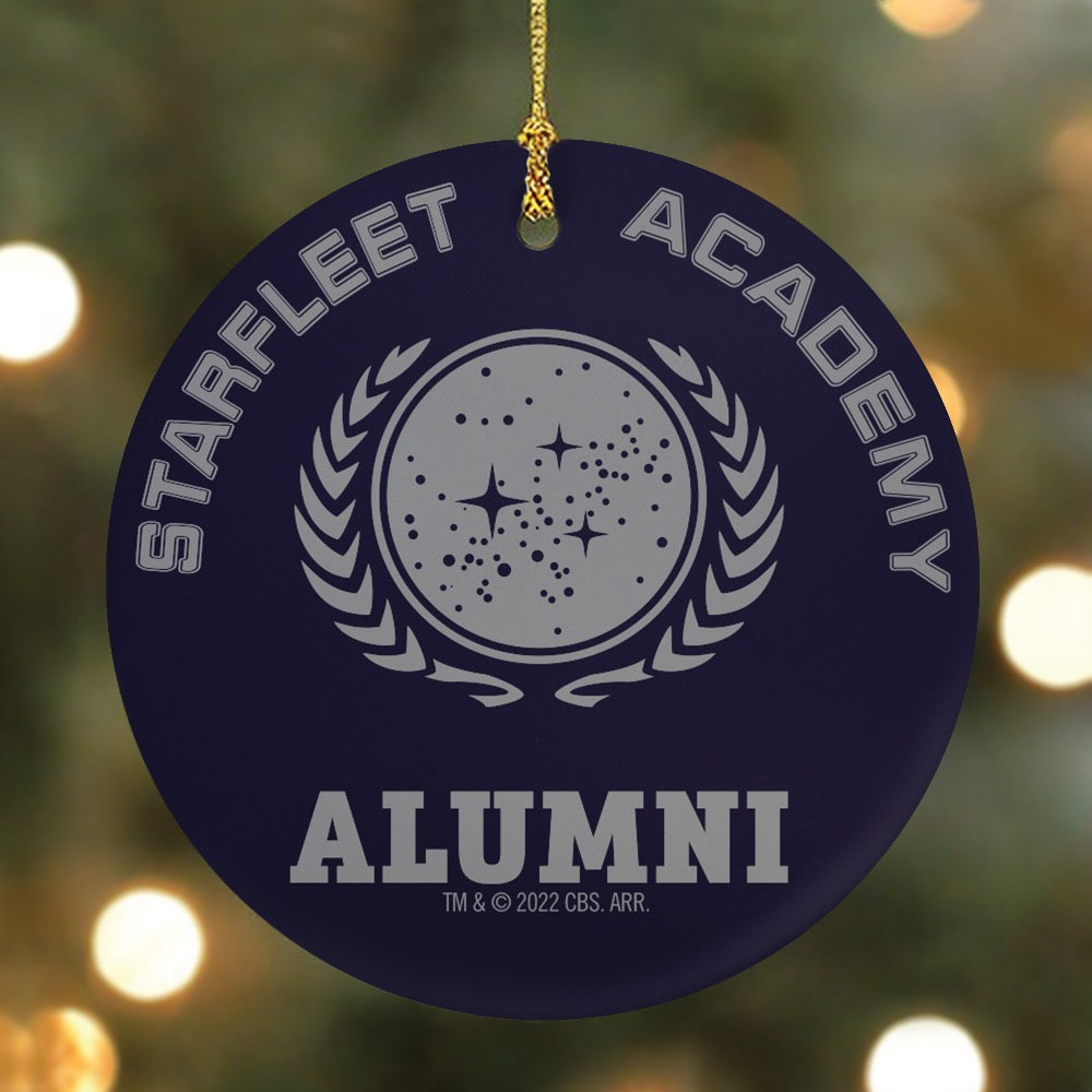 Star Trek: The Original Series Starfleet Academy Alumni Personalized Double-Sided Ornament