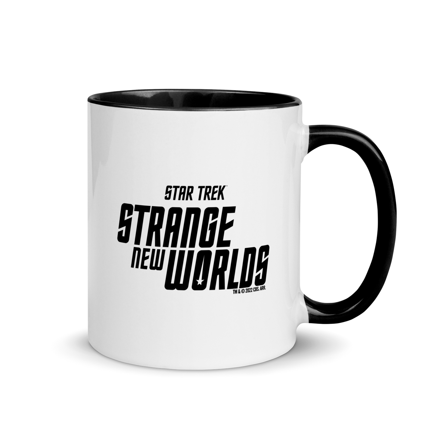 Star Trek: Strange New Worlds Logo Taza bicolor