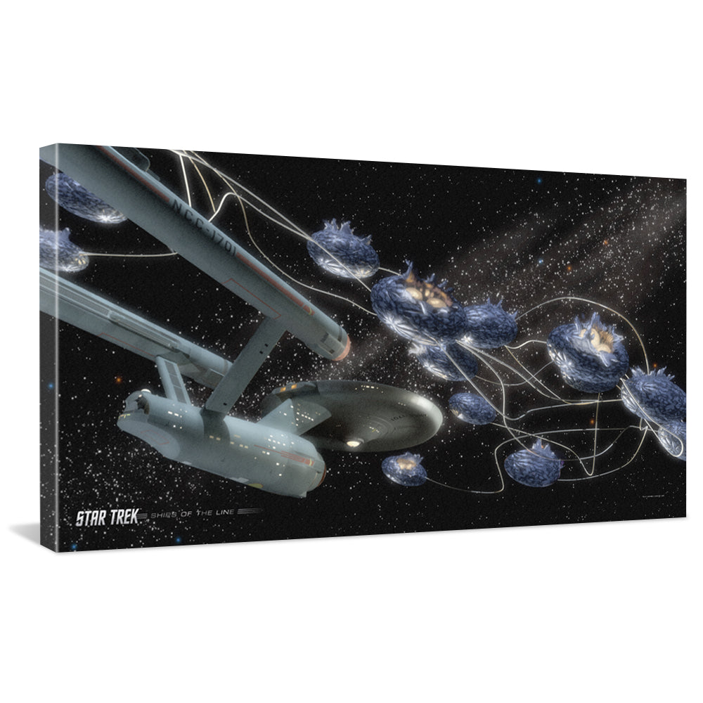 Star Trek: The Original Series Ships of the Line Beyond the Farthest Star Traditional Canvas
