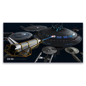 Star Trek Adquisición de buques de línea Cáscara de pared removible