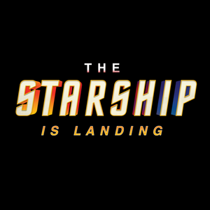 Star Trek Taza negra The Starship Is Landing