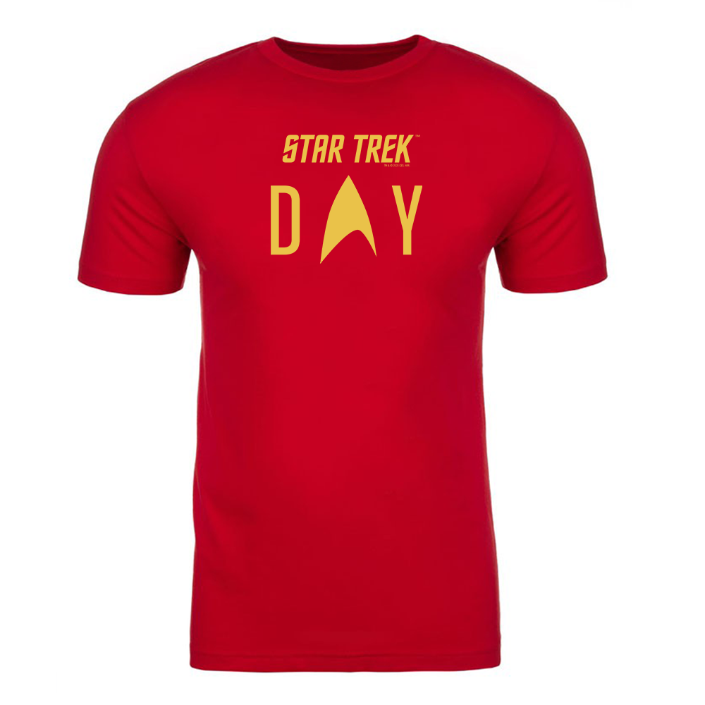 Star Trek Día Logo Adultos Camiseta de manga corta