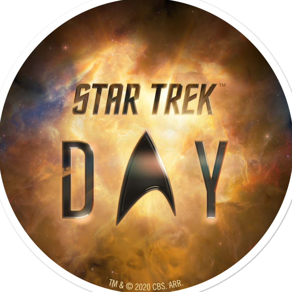 Star Trek Jour Logo Autocollant découpé
