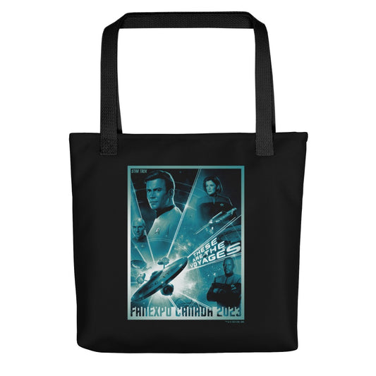 Star Trek These Are The Voyages FANEXPO CANADA 2023 Tote Bag