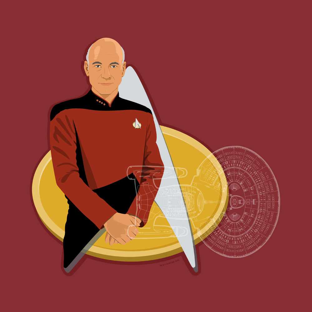 Star Trek: The Next Generation Oreiller Delta Picard