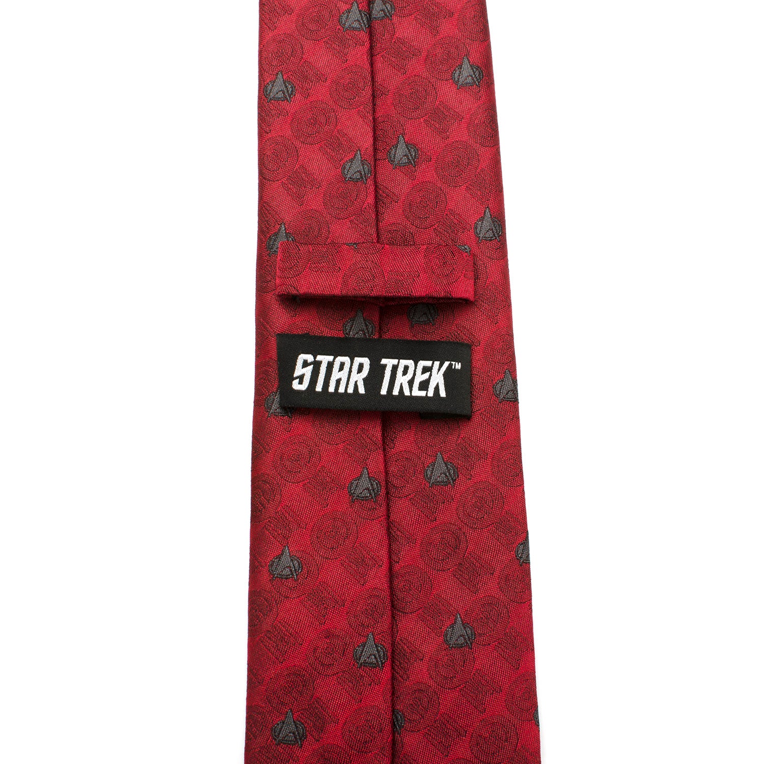 Star Trek: The Next Generation Red Delta Shield Men's Tie