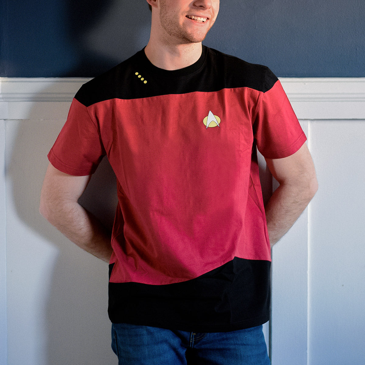 Star Trek: The Next Generation Camiseta de uniforme de mando