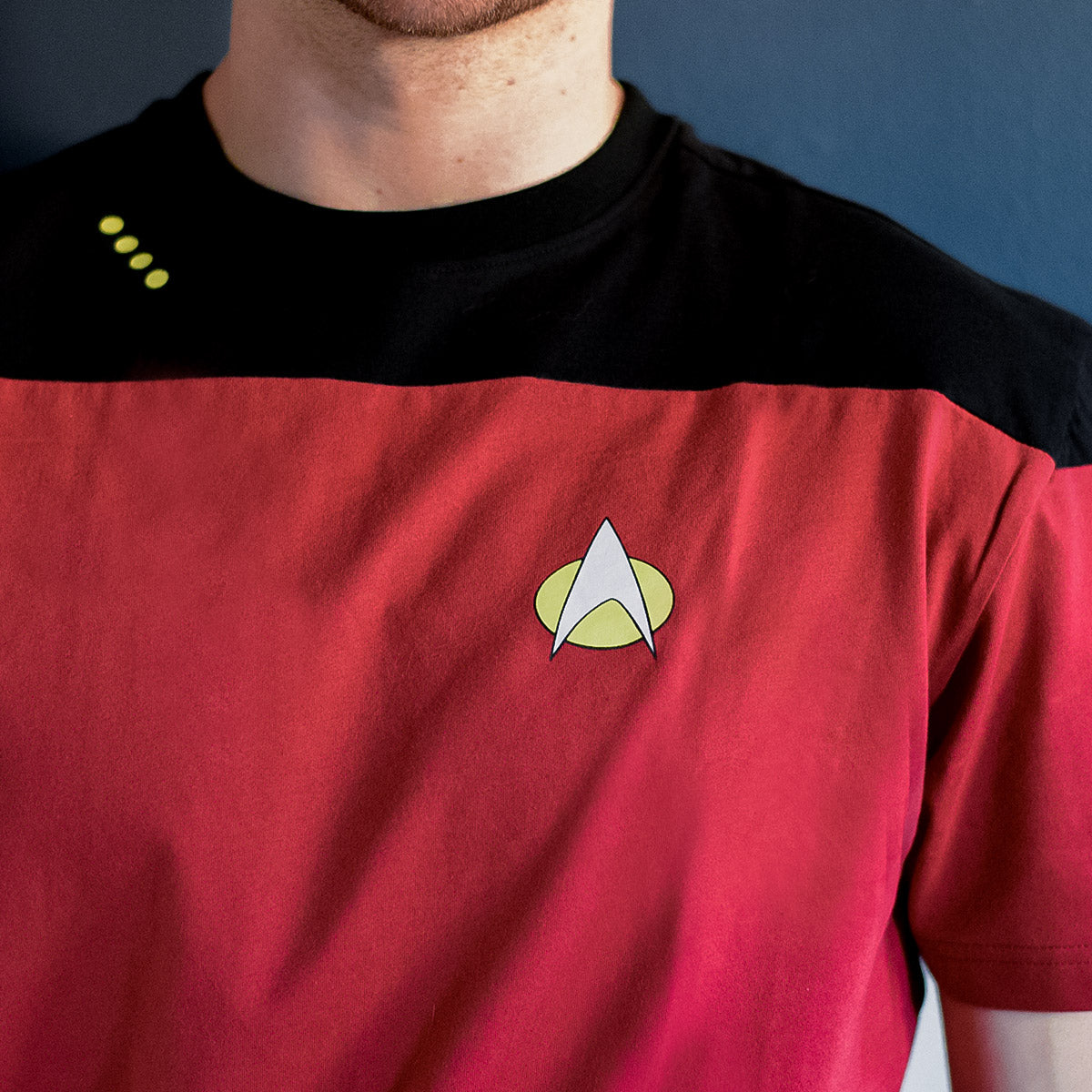 Star Trek: The Next Generation T-Shirt de l'uniforme de commandement