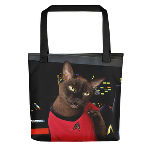 Star Trek: The Original Series Uhura Cat Premium Tote Bag