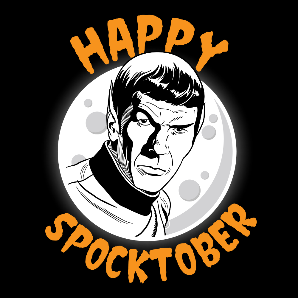 Star Trek: The Original Series Happy Spocktober Black Mug