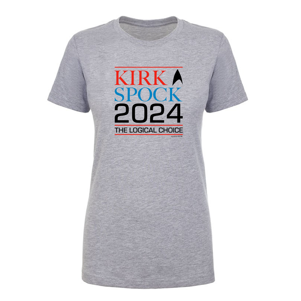 Star Trek: The Original Series Kirk & Spock 2024 Women's Short Sleeve T-Shirt