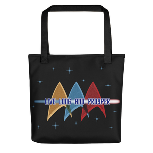 Star Trek: The Original Series Live Long and Prosper Deltas Premium Tote Bag