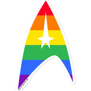 Star Trek: The Original Series Pride Delta Stanzaufkleber
