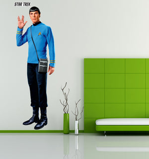 Star Trek: The Original Series Spock TOS Wandabziehbild Aufkleber
