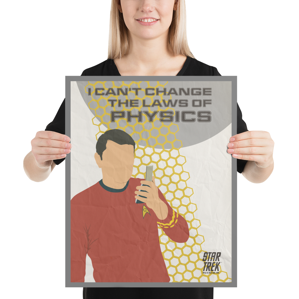 Star Trek: The Original Series Scotty Premium Mattes Papier Poster