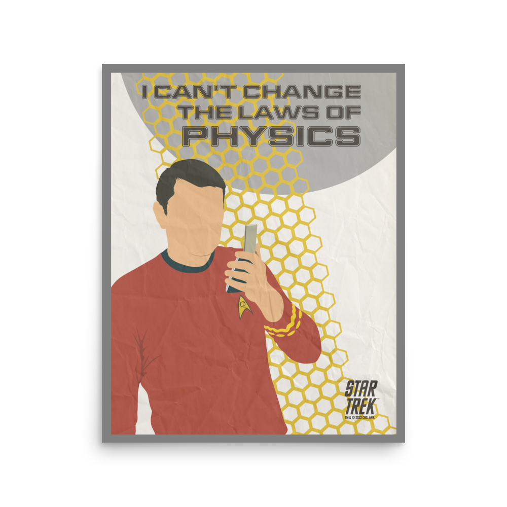 Star Trek: The Original Series Scotty Premium Matte Paper Poster