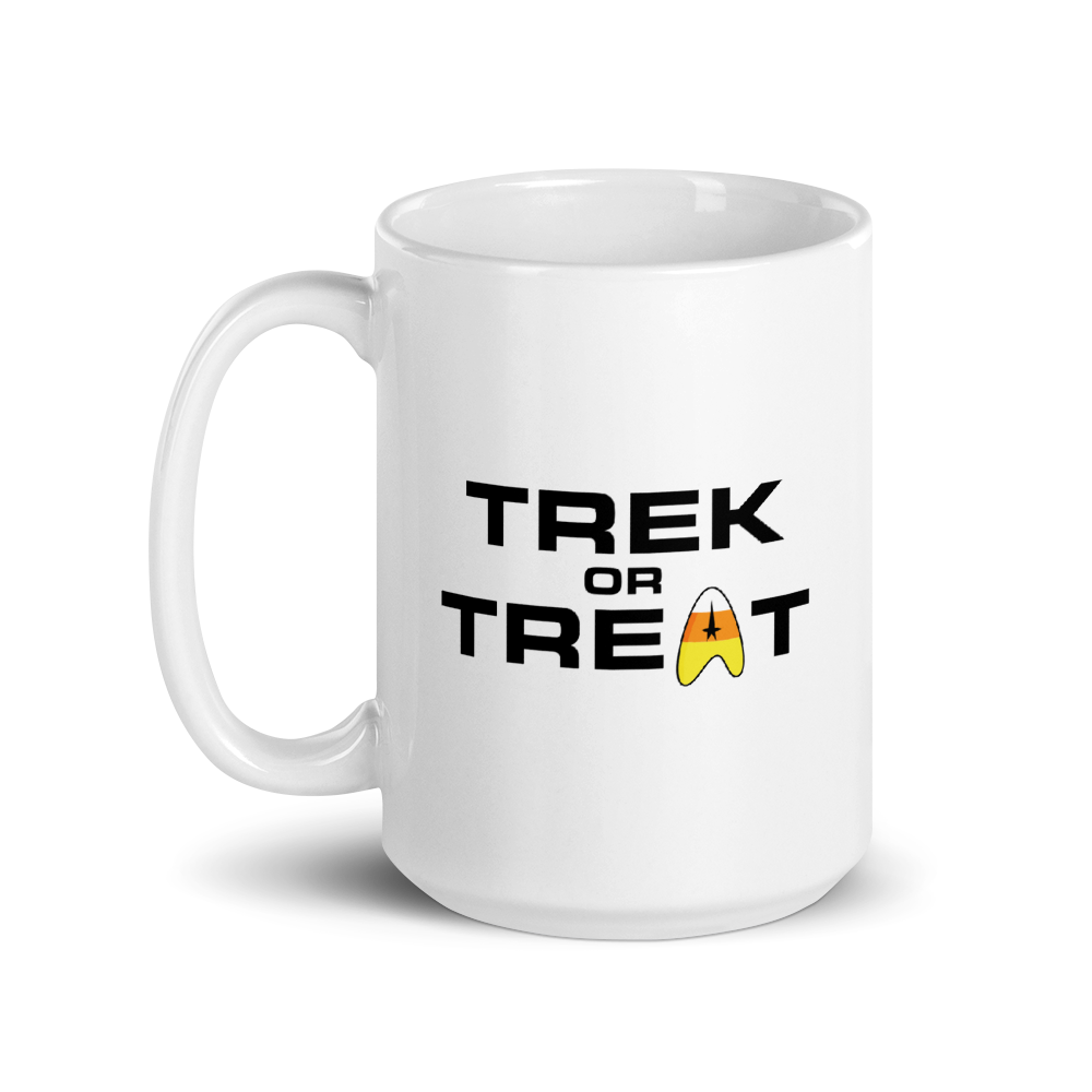 Star Trek: The Original Series Trek or Treat White Mug