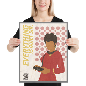 Star Trek: The Original Series Uhura Premium Matte Paper Affiche