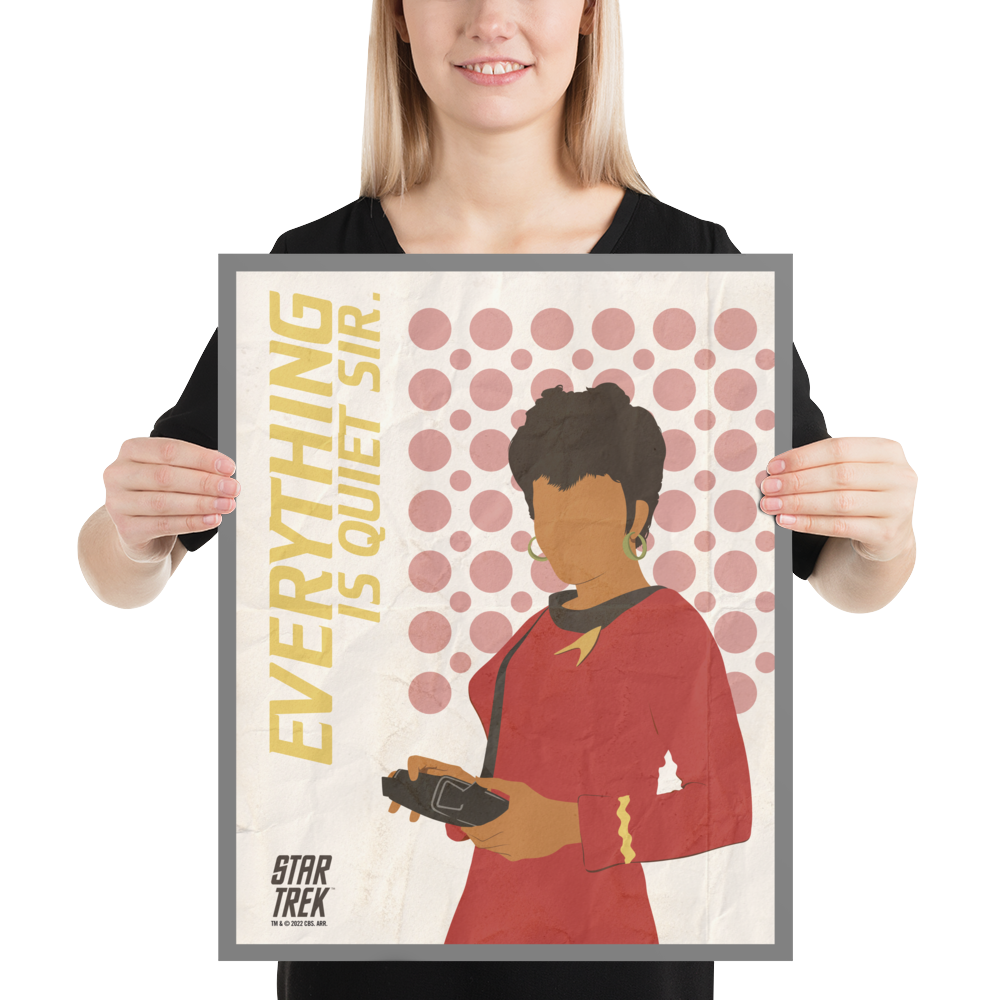 Star Trek: The Original Series Uhura Premium Mattes Papier Poster