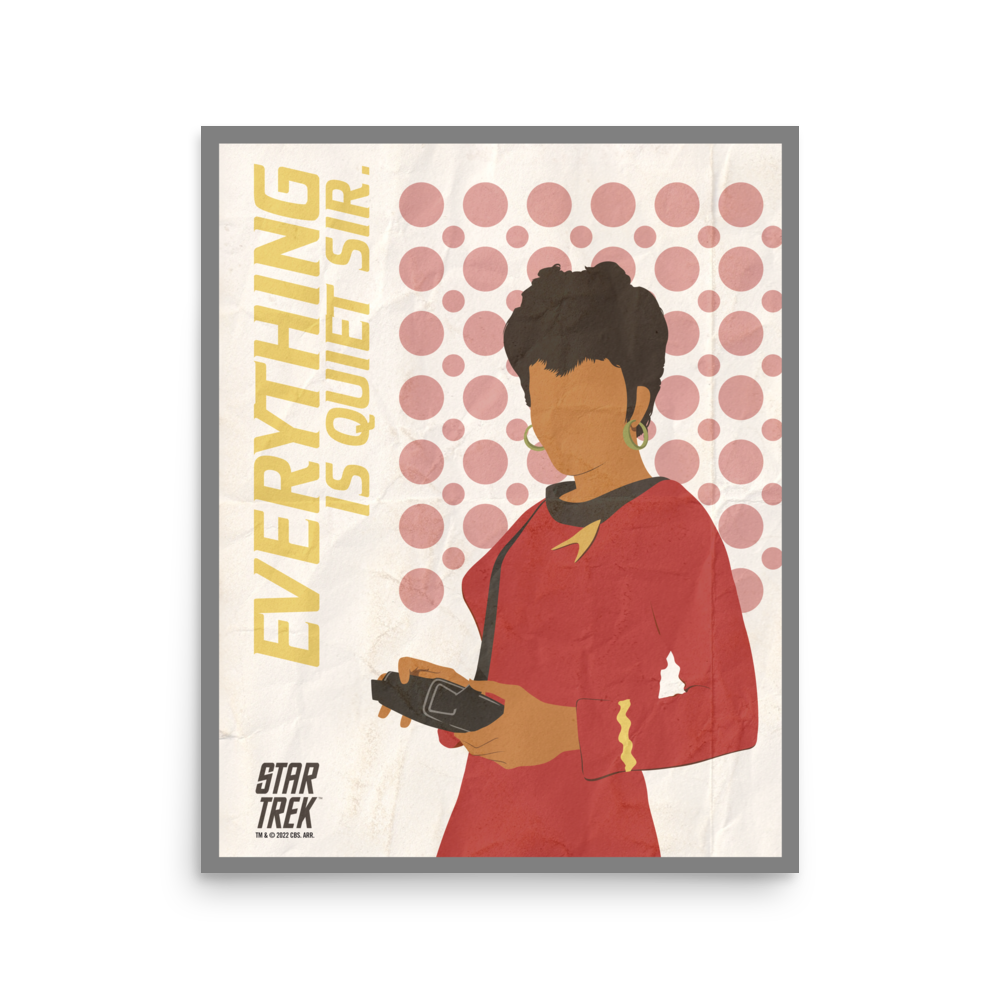 Star Trek: The Original Series Uhura Premium Mattes Papier Poster