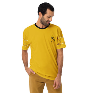 Star Trek Die Uniform des Kapitäns der Originalserie Unisex Kurzärmeliges T-Shirt