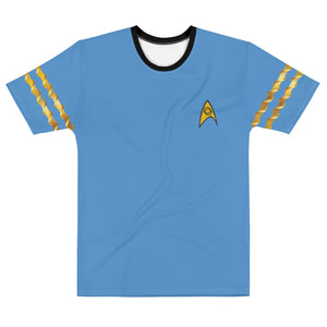 Star Trek: The Original Series Camiseta del uniforme de ciencias