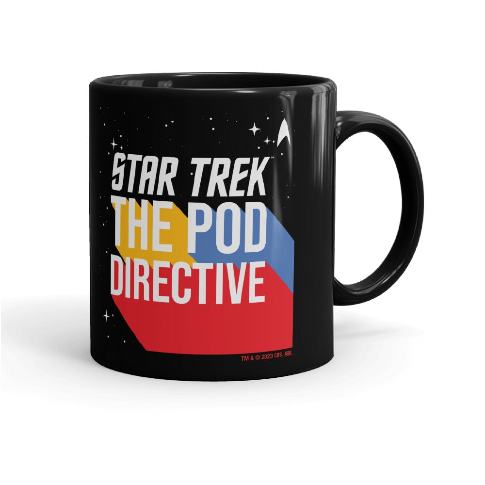 Star Trek Mug noir The Pod Directive