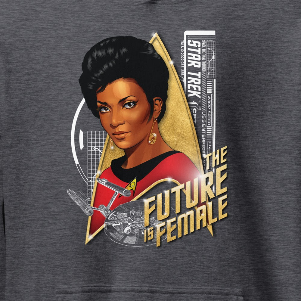 Star Trek: The Original Series Uhura Die Zukunft ist weiblich Sweatshirt mit Kapuze