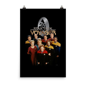 Star Trek: Voyager Voyager 25 Premium Satin Poster