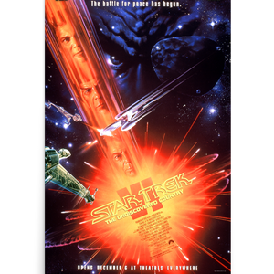 Star Trek VI: The Undiscovered Country  Movie Premium Satin Poster