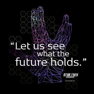 Star Trek: Discovery Wir wollen sehen, was die Zukunft bringt Erwachsene Kurzärmeliges T-Shirt