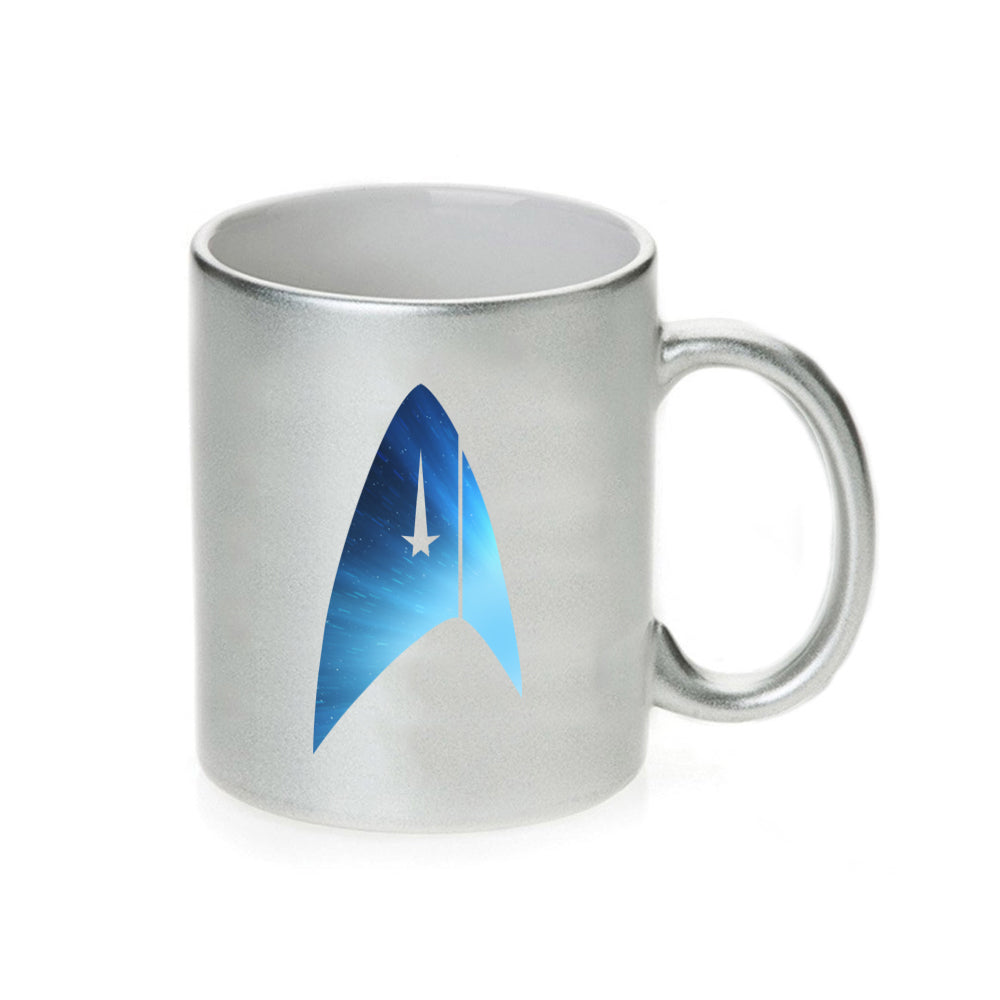 Star Trek: Discovery Mug Univers Delta Argent Métallique 11 oz