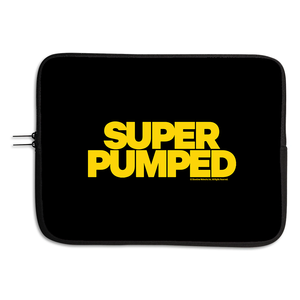 Super Pumped Logo Funda de neopreno para portátil