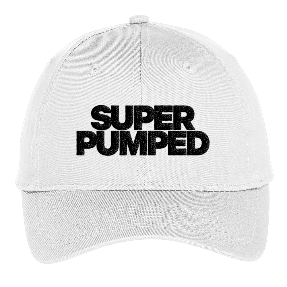 Chapeau brodé avec logo Super Pumped