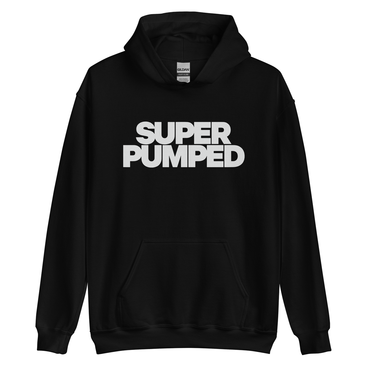 Sweat à capuche avec logo Super Pumped