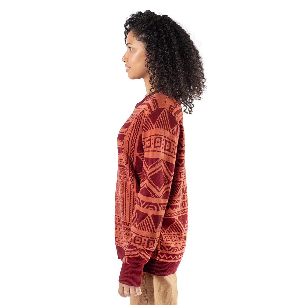 Survivor Drop Your Buffs Holiday Knitted Sweater