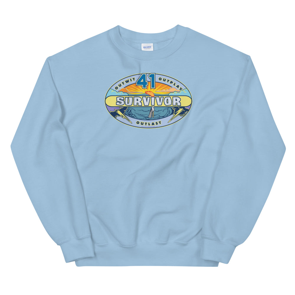 Survivor Season 41 Logo Fleece Crewneck Sweatshirt – Paramount Shop